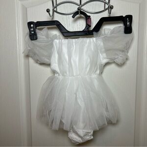 Baby Body Suit Easy Snap For Wedding, Pictures, or Beauty Pageant 8 Months